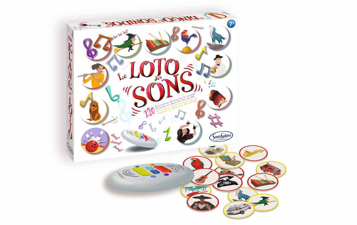 Sentosphere Kinderspiel Klang-Lotto