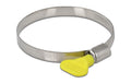 Delock Schlauchschelle 60-80 mm, Gelb 10 Stück