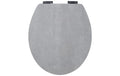 diaqua® Toilettensitz Troyes Absenkautomatik, Grau