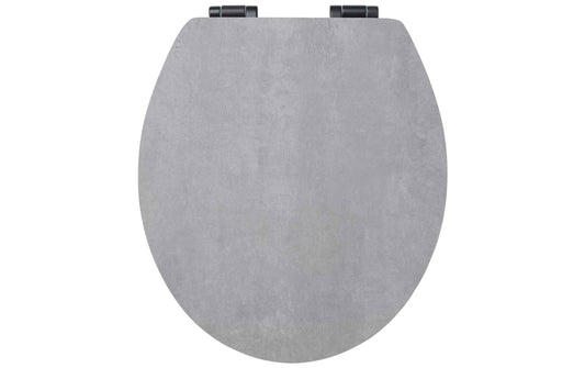 diaqua® Toilettensitz Troyes Absenkautomatik, Grau