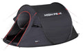 High Peak Wurfzelt Vision 3 Polyester Schwarz 3 Personen Sport & Freizeit > Camping > Zelte High Peak