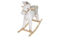 roba Schaukeltier Einhorn Grau/Gold/Weiss