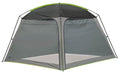 Highpeak Pavillon 3x3m aus Fiberglas und Polyester in Grau Garteneinrichtung High Peak