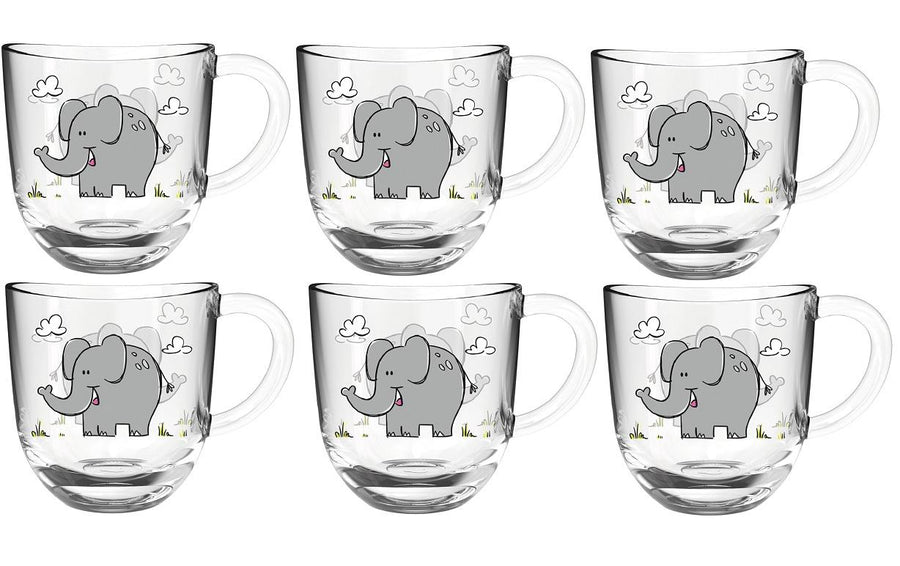 LEONARDO Kindertasse Elefant 6-teilig