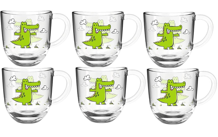LEONARDO Kindertasse Bambini Krokodil, 6-teilig