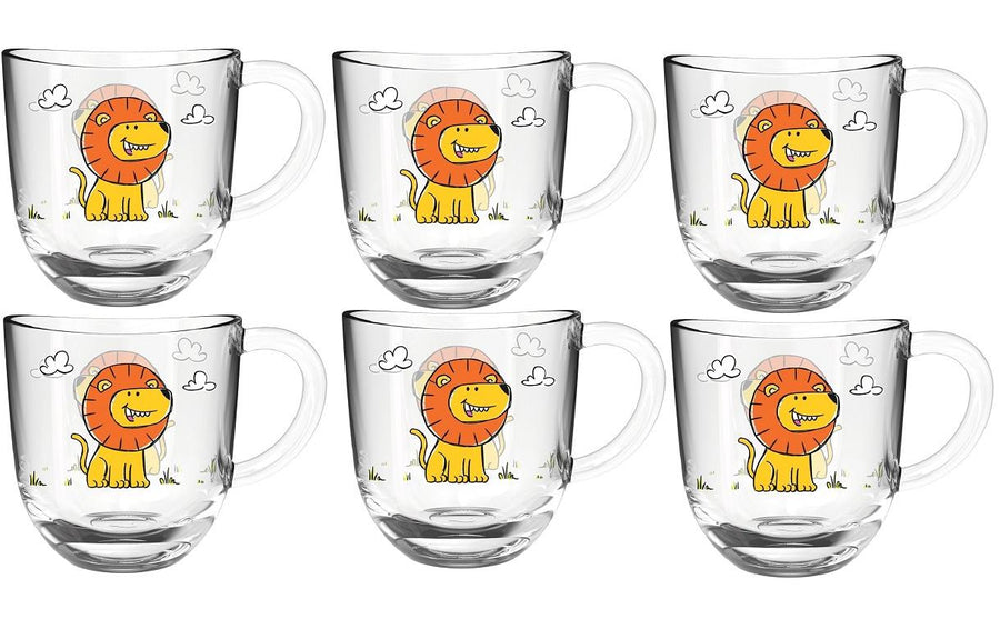 LEONARDO Kindertasse Bambini Löwe, 6-teilig