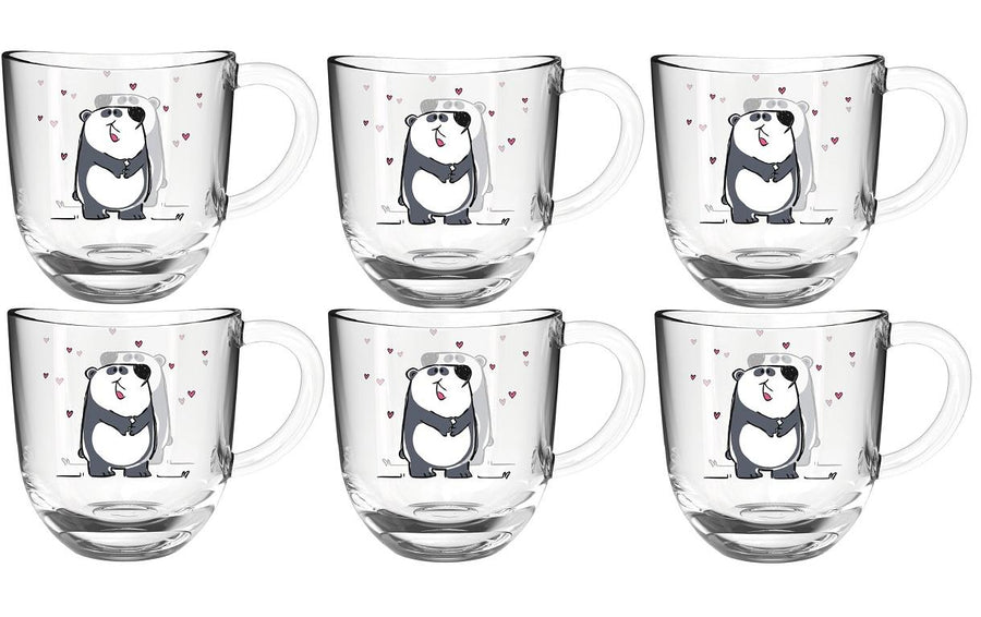 LEONARDO Kindertasse Bambini Panda, 6 Stück