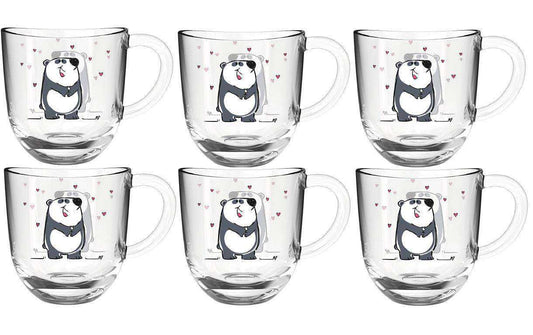 LEONARDO Kindertasse Bambini Panda, 6 Stück