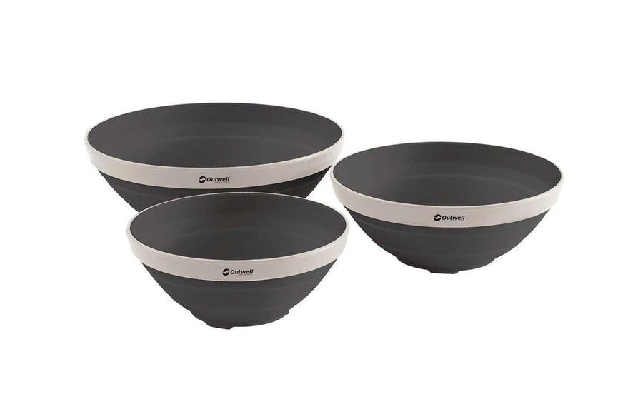 Outwell Outdoor-Schüssel Collaps Bowl Set 3-teilig