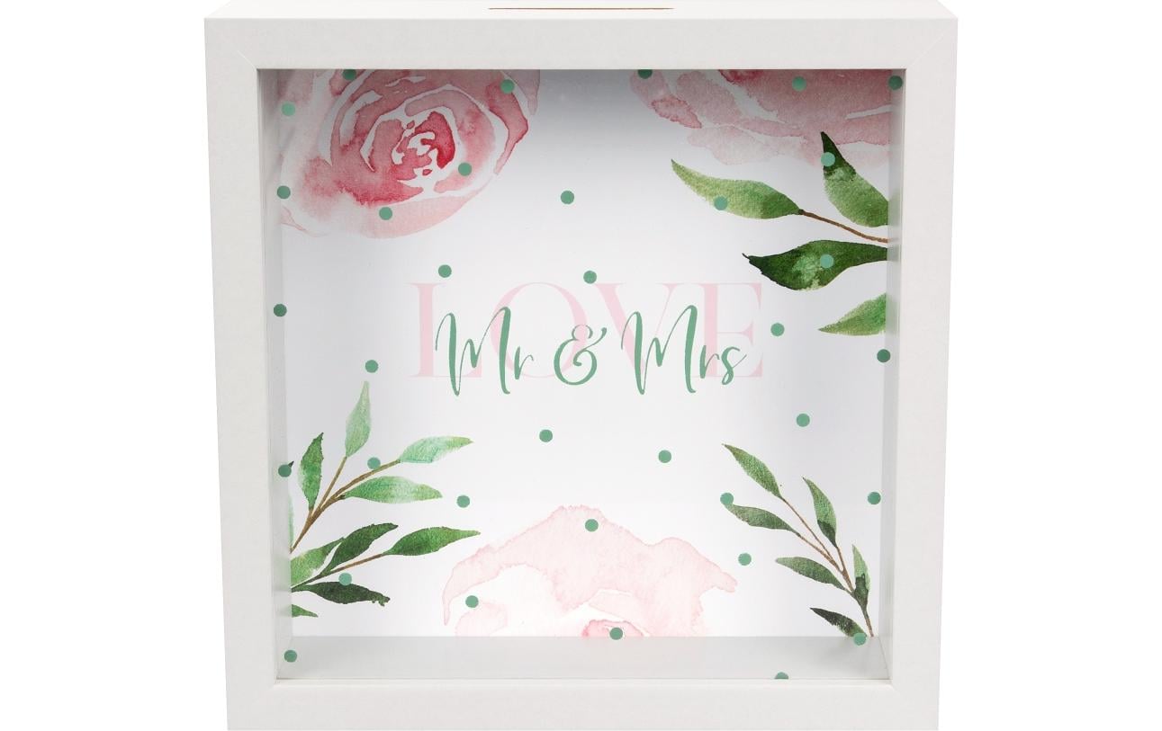 Goldbuch Spardose Mr. & Mrs. 18 x 18 cm