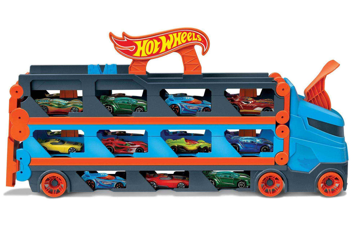 Hot Wheels City 2-in-1 Rennbahn-Transporter