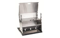 FENNEK Camping-Grill silber robust und mobil für Outdoor Grills & Feuerstellen Fennek Grill