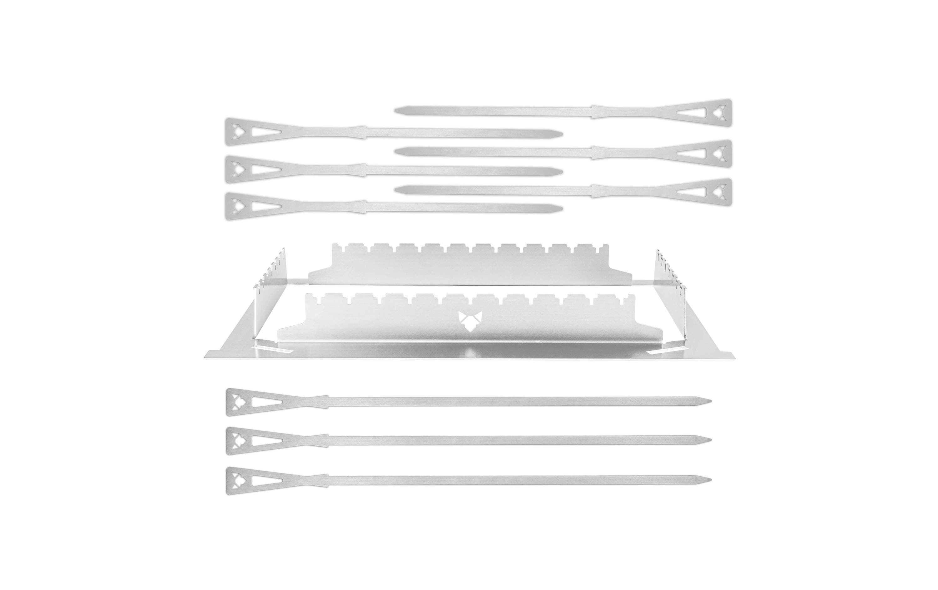 FENNEK Halterung und Spieße für FENNEK 2.0 Grill Zubehör Grills & Feuerstellen Fennek Grill