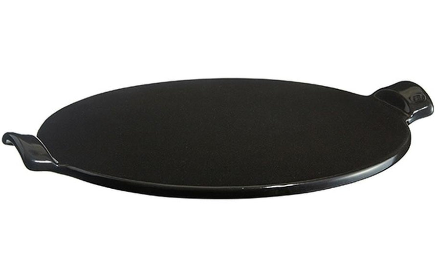 Emile Henry Pizzastein Keramik schwarz 36,5 cm rund Grills & Feuerstellen Emile Henry