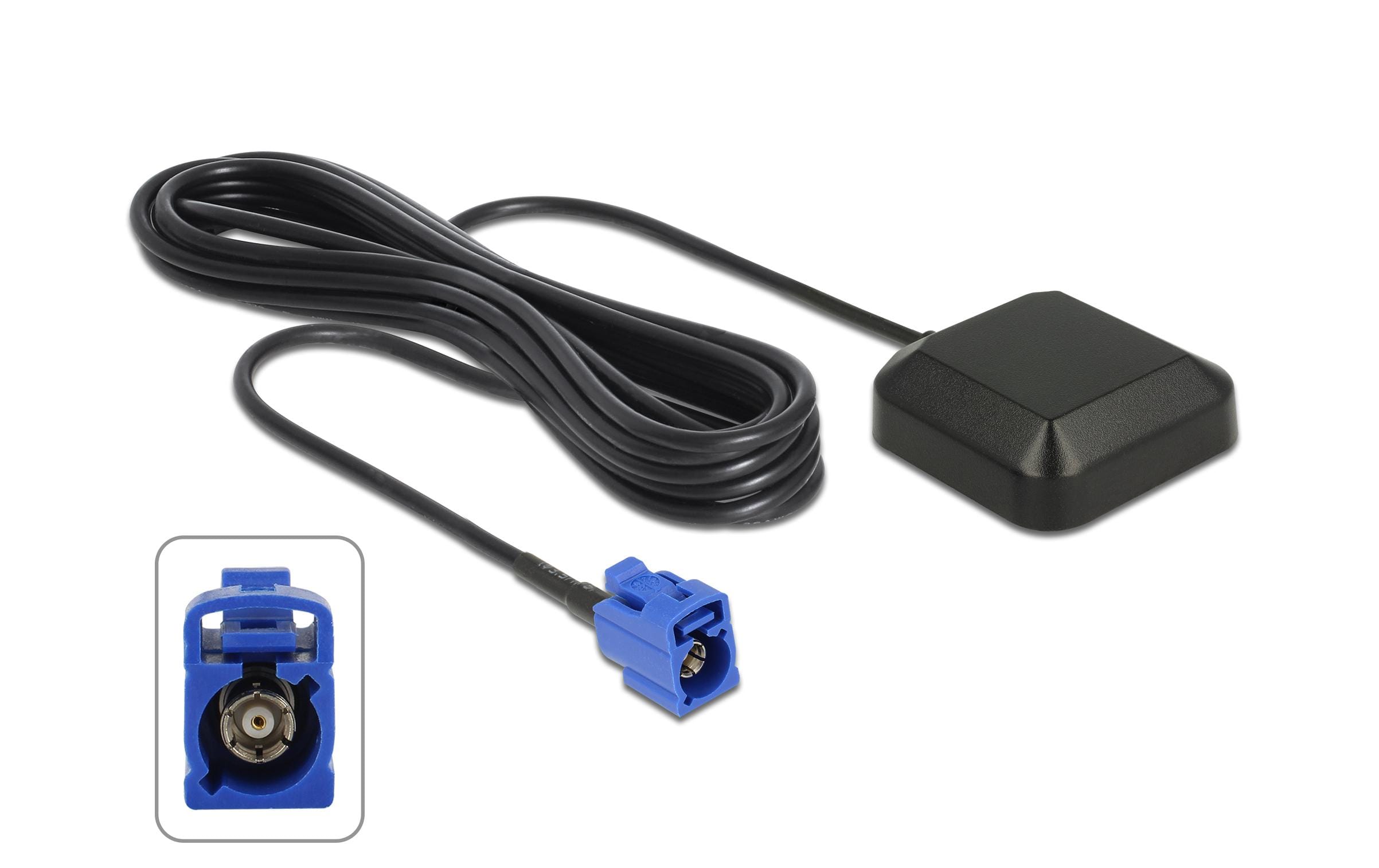 Navilock Antenne GNNS GPS NL-69AT FAKRA C Buchse, 3m Kabel