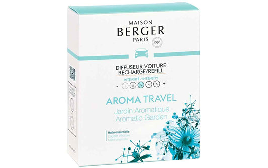 Maison Berger Autodiffusor Refill Travel Aromatischer Garten 2 Stück