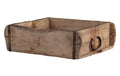 Chic Antique alte Backsteinform doppelt MDF, Kiefernholz, 7.5x31x25.5 cm (HxLxB)