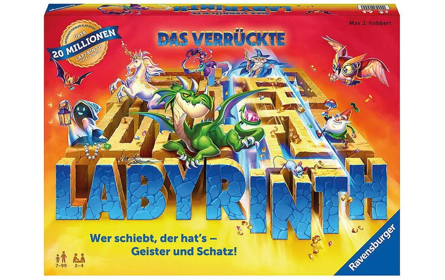 Ravensburger Familienspiel Das verrückte Labyrinth – Neuauflage 2021