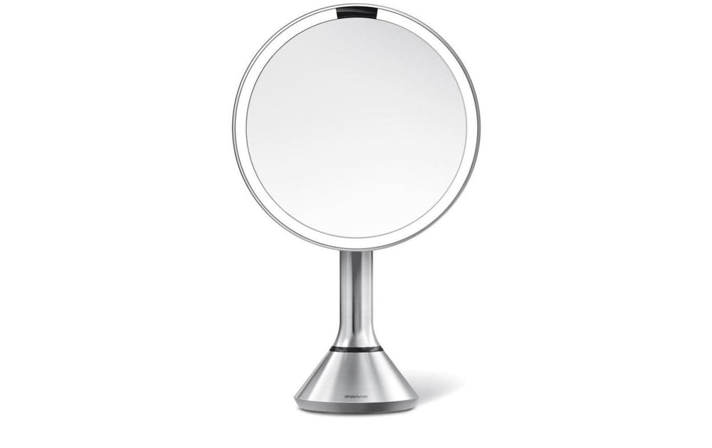 Simplehuman, Kosmetikspiegel mit Sensor Tou 5-fach Vergrösserung, Helligkeit verstellba