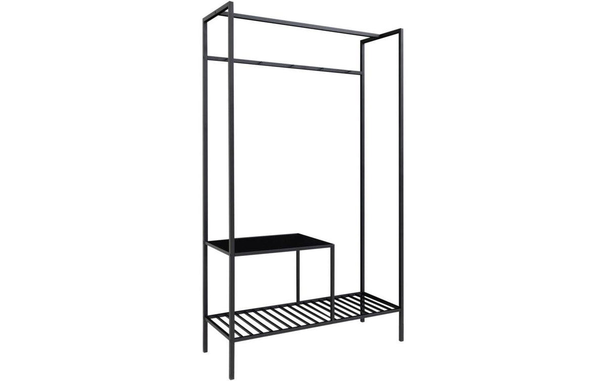 House Nordic Garderobe Vita 170 cm, Schwarz