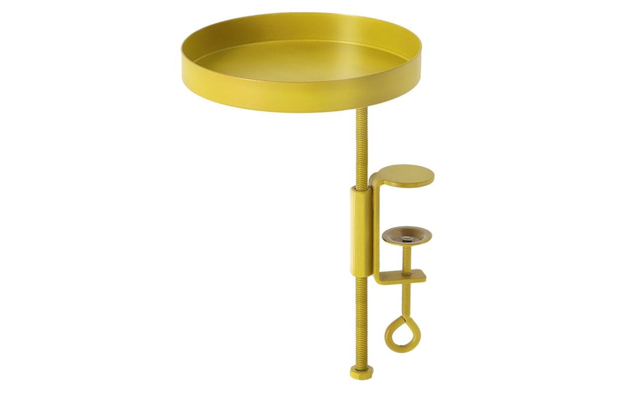 Esschert Design Ablage mit Klemme Stahl