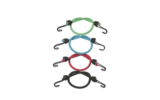 Masterlock Gummi-Spannseilset 25 cm x 4 mm, 4 Stück