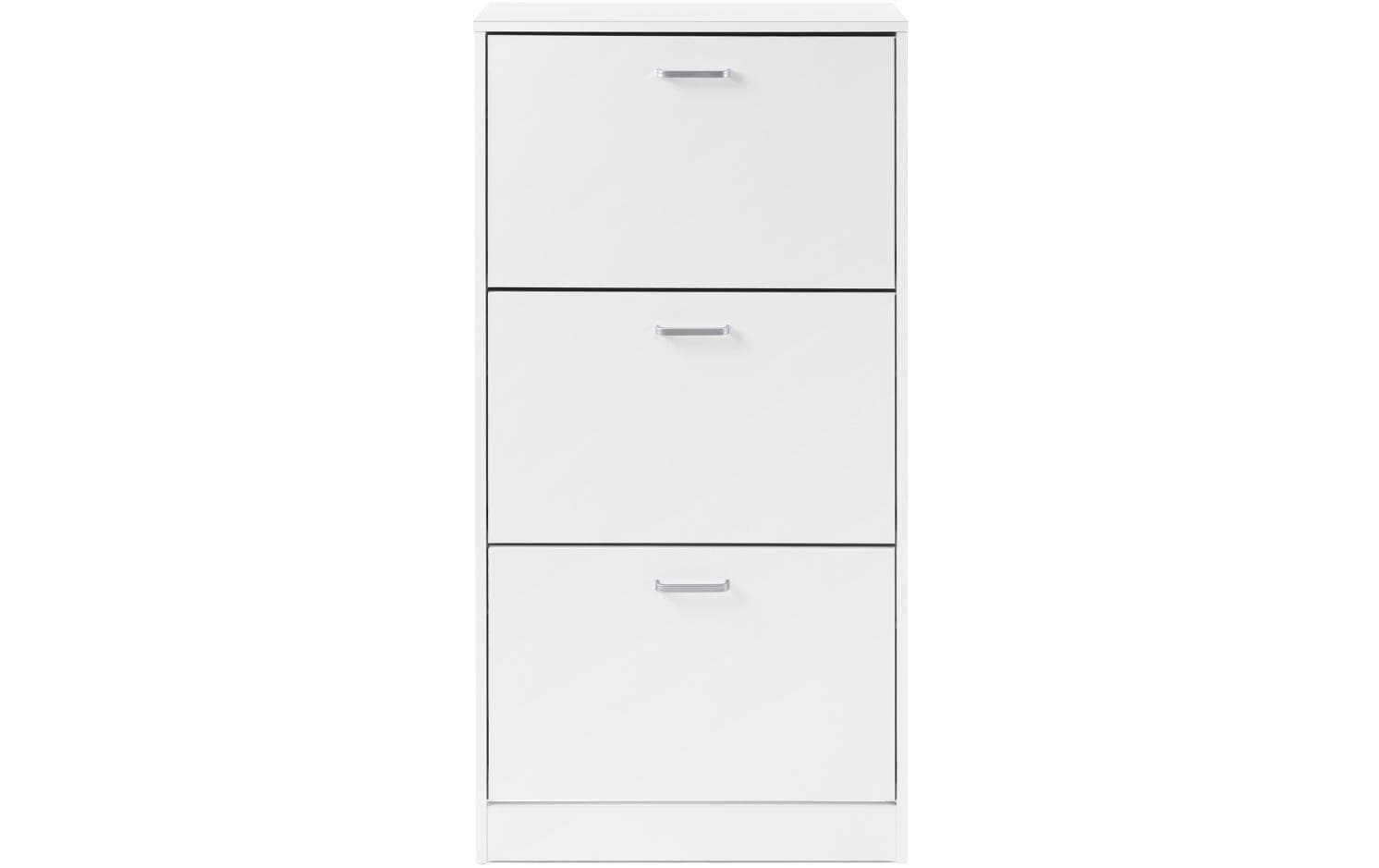 VASAGLE Schuhschrank mit 3 Klappen aus Spanplatte