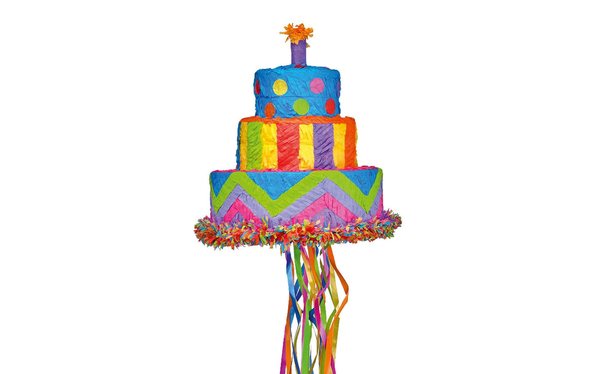 Amscan Pinata Torte, Mehrfarbig