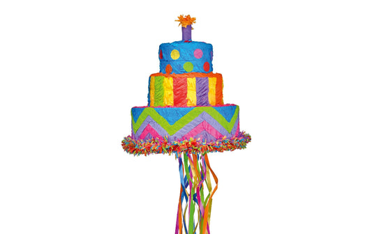 Amscan Pinata Torte, Mehrfarbig