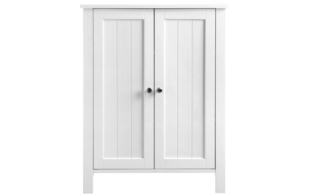 Vasagle Schrank, MDF Weiss 60 x 30 x 80 cm Mitteldichte Holzfaserplatte (MDF), Grundmaterial: Holz