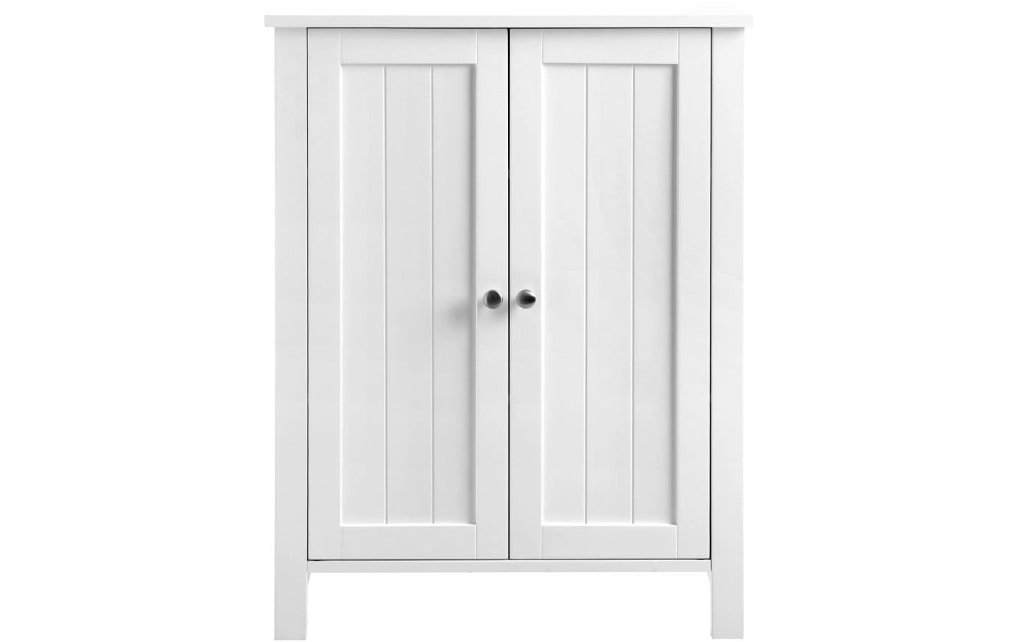 Vasagle Schrank, MDF Weiss 60 x 30 x 80 cm Mitteldichte Holzfaserplatte (MDF), Grundmaterial: Holz