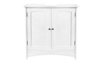 Vasagle Waschbeckenschrank Weiss 60 x 60 x 30 cm Mitteldichte Holzfaserplatte (MDF), Grundmaterial: Holz