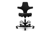 HÅG Bürostuhl Capisco 8106 mit Fussring Farbe: Schwarz