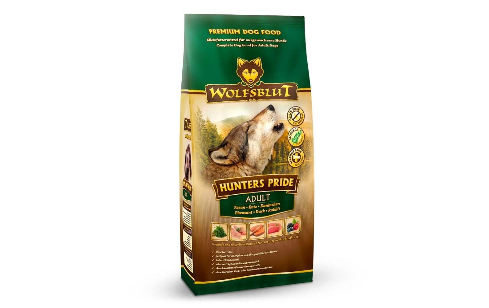 Wolfsblut Dog Hunters Pride Adult Fasan, Ente & Kanin, 12.5kg
