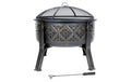 La Hacienda Feuerschale Stahl mit Grillrost 76 cm Grills & Feuerstellen La Hacienda