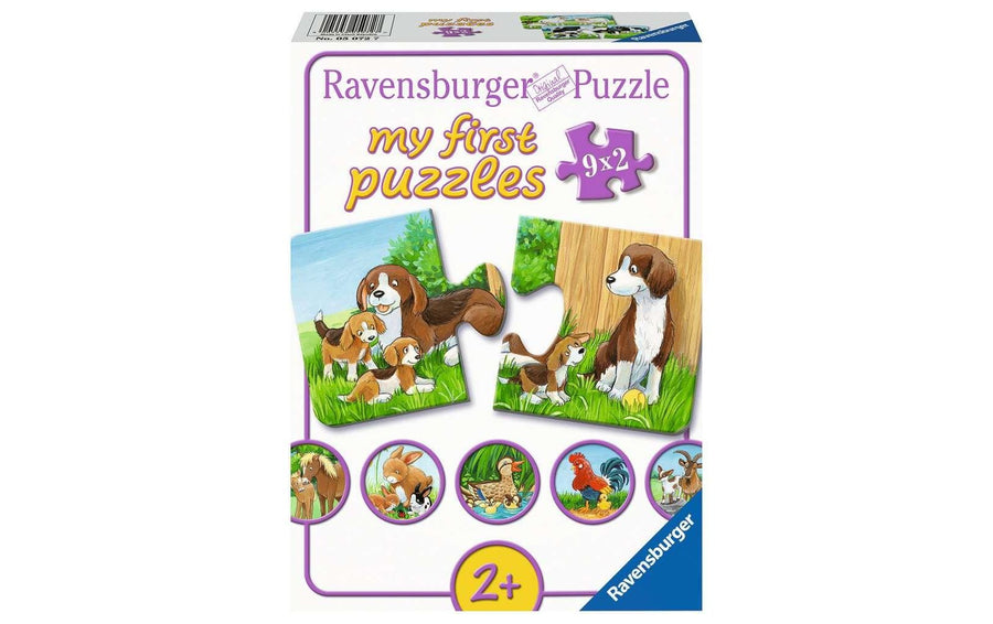 Ravensburger my first puzzles Tierfamilien Bauernhof
