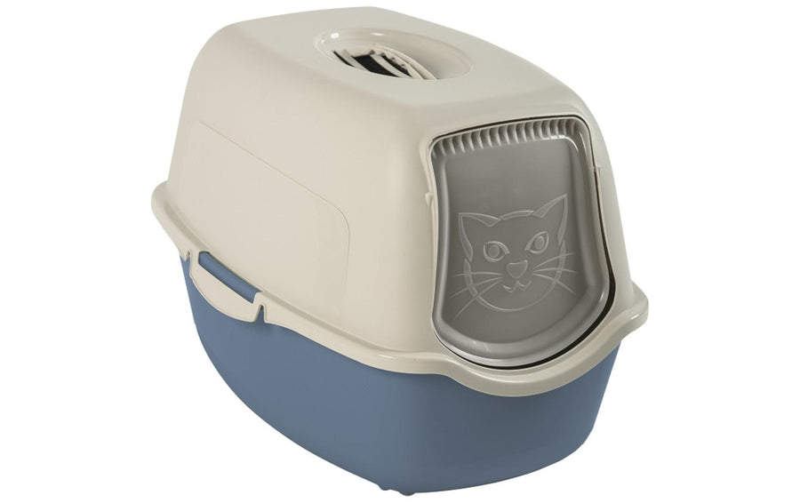Rotho Katzentoilette Bailey Eco, Sand – Blau