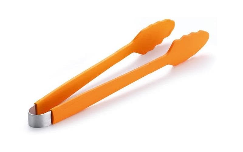 LotusGrill Grillzange Orange Edelstahl/Silikon 33cm Grills & Feuerstellen LotusGrill