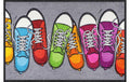 Salonlöwe bunte Turnschuhe  Fussmatte