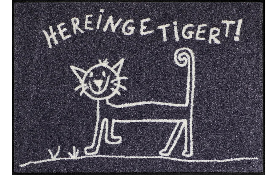 Salonlöwe Hereingetigert  Fussmatte