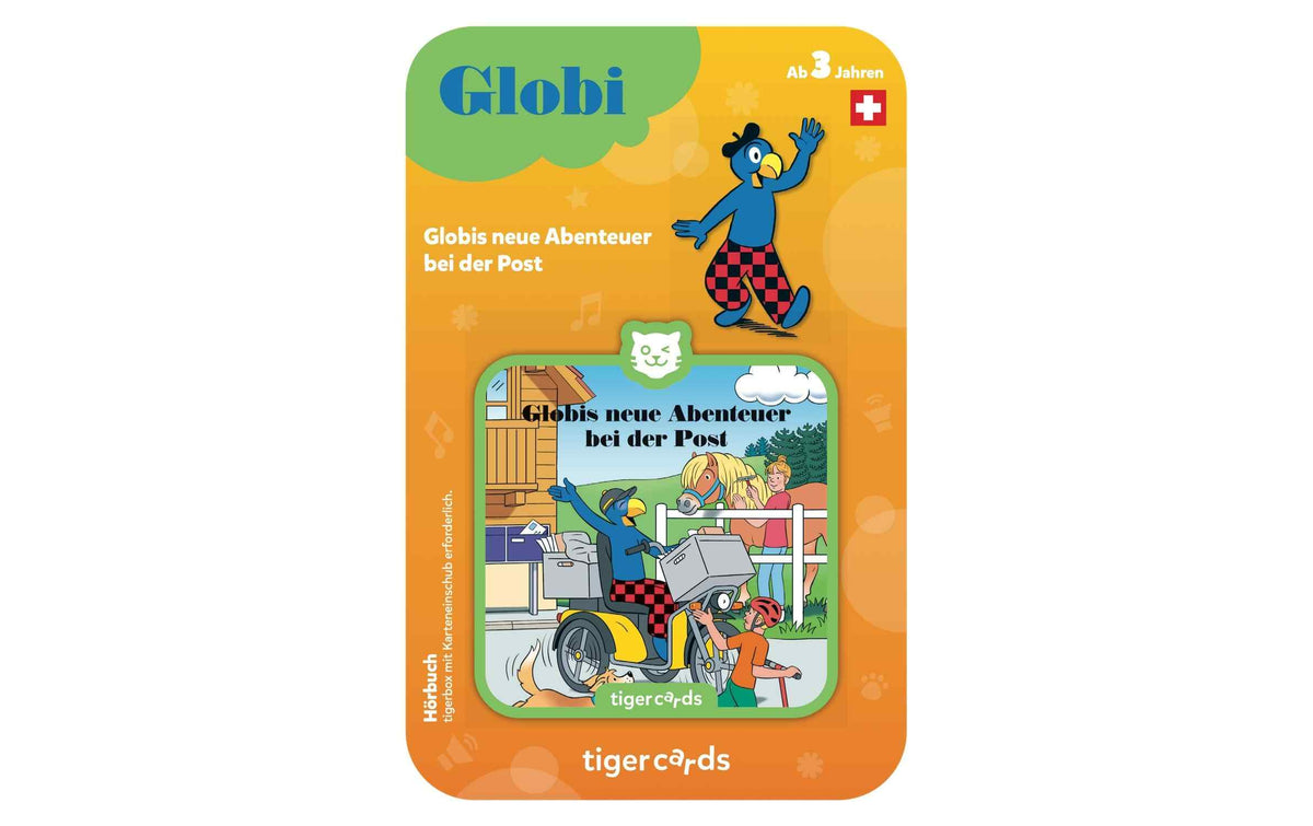 Tigermedia tigercard Globis neue Abenteuer bei der Post