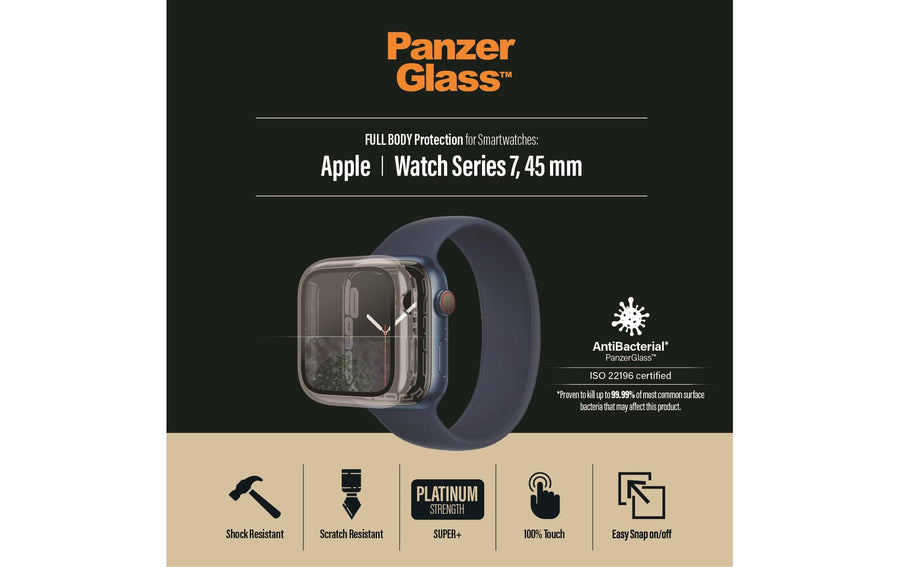 Panzerglass Displayschutz Full Body Apple Watch 7/8 (45 mm)