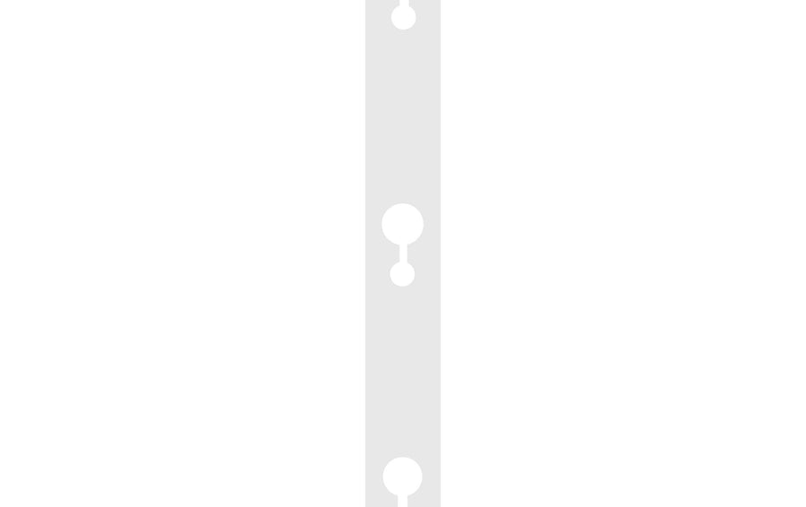 I AM CREATIVE Girlandenband 5 m Weiss