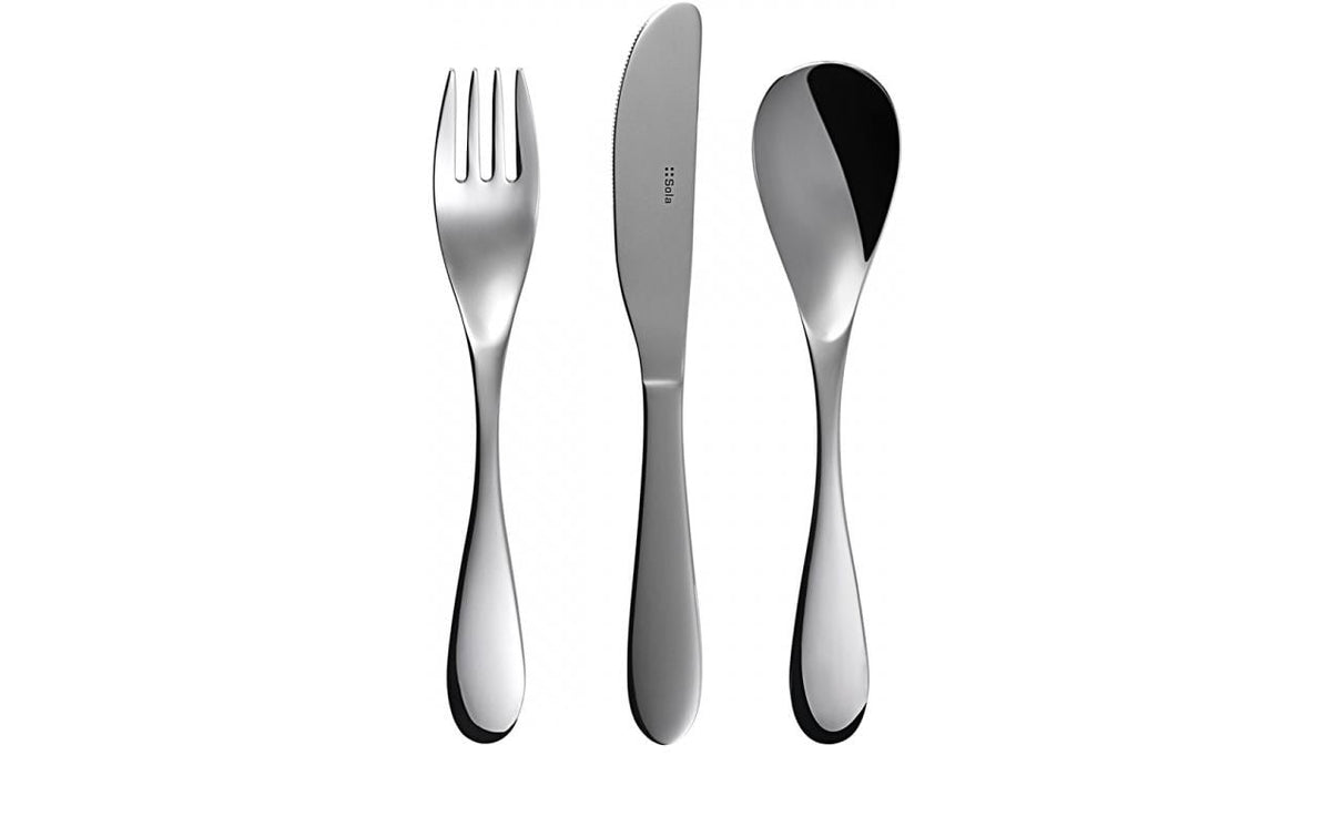 Sola Kinderbesteckset Basic Alpha 3-tlg