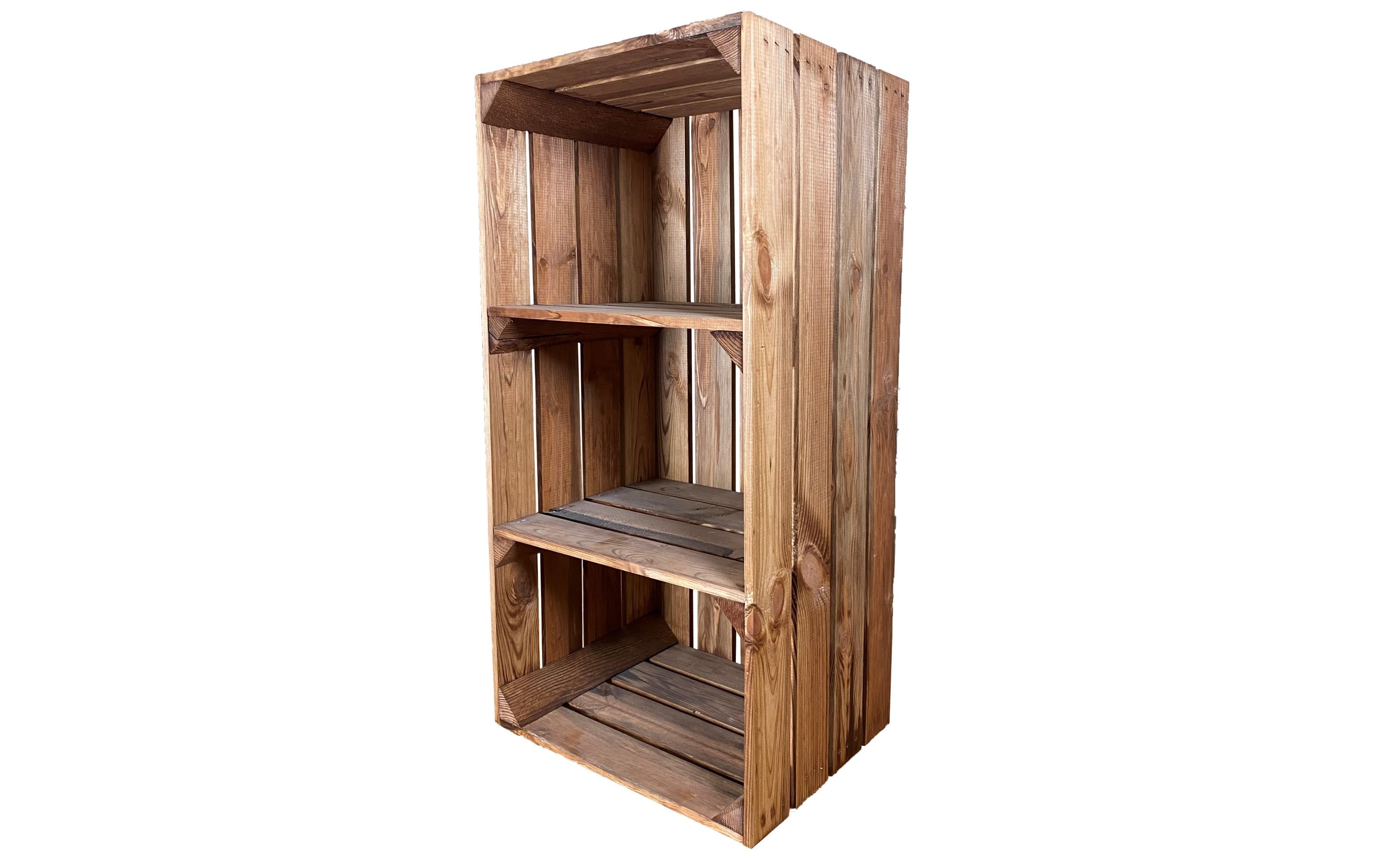 Holz Zollhaus Regal Vintage Shabby