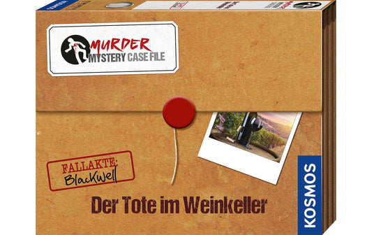 Kosmos Partyspiel Murder Mystery Case File: Der Tote im Weinkeller