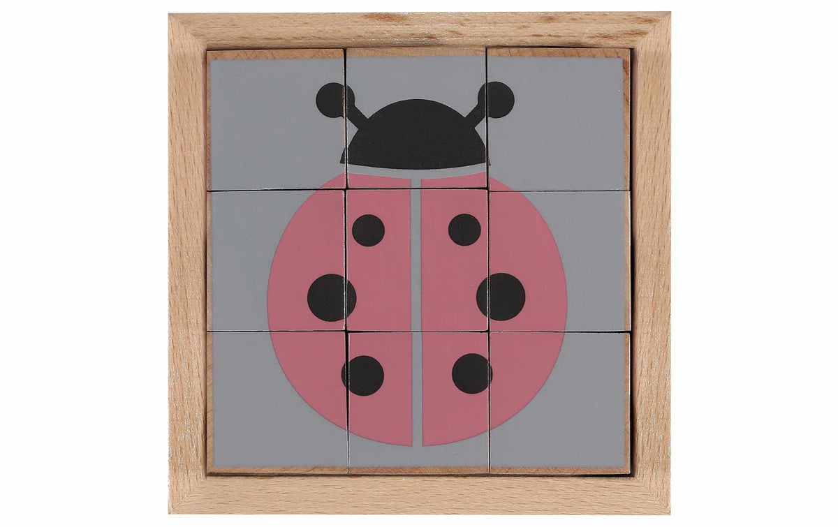 Kindsgut Holzwürfel-Puzzle Tiere