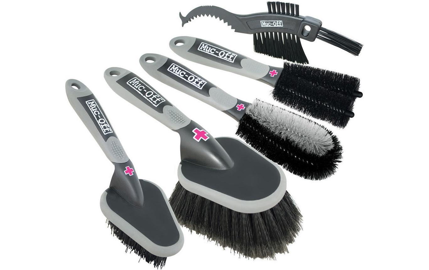 Muc-Off 5x Brush Set Alle 5 Bürsten in einem praktischen Paket