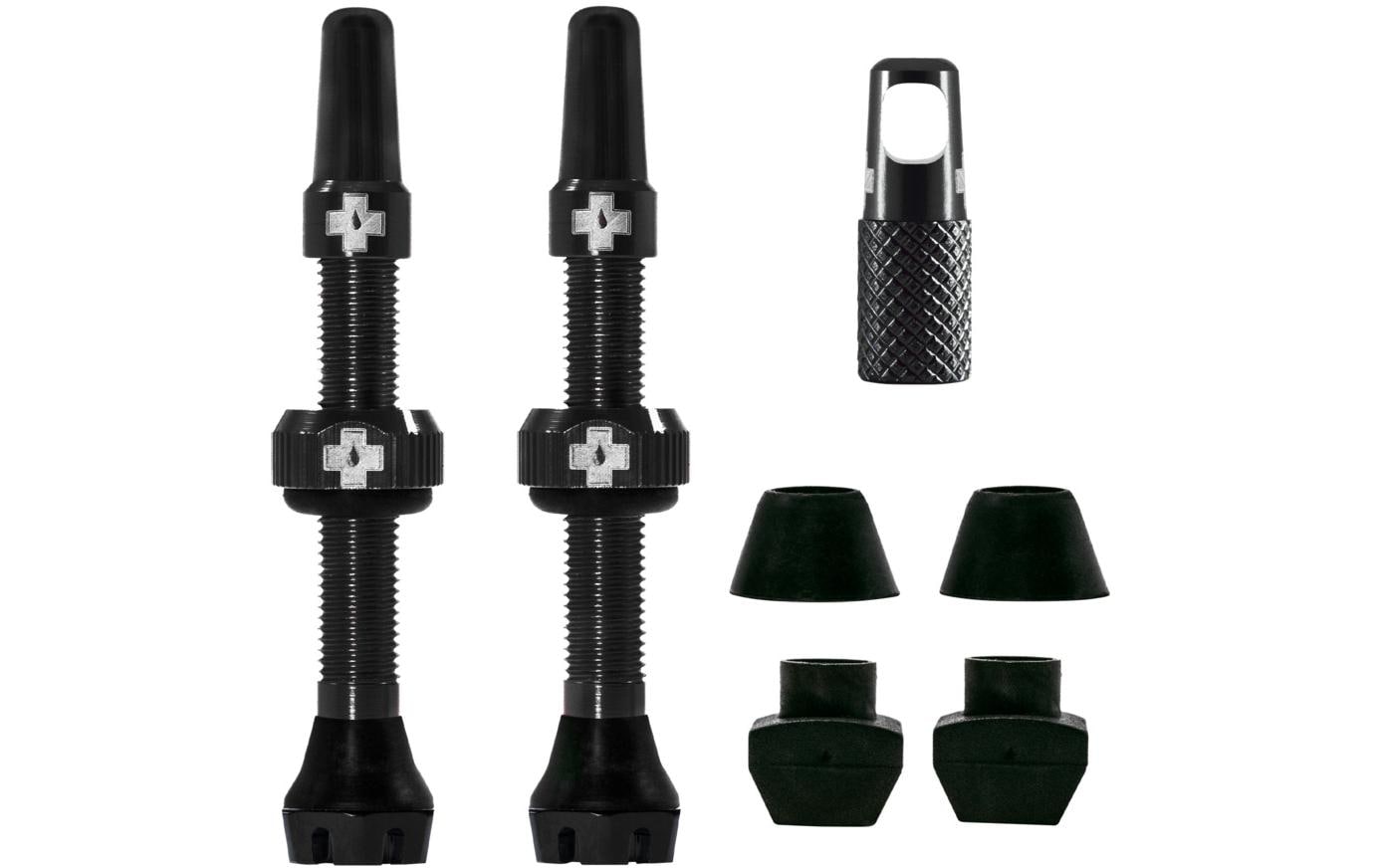 MUC-OFF Tubeless Valve Kit 44mm/black