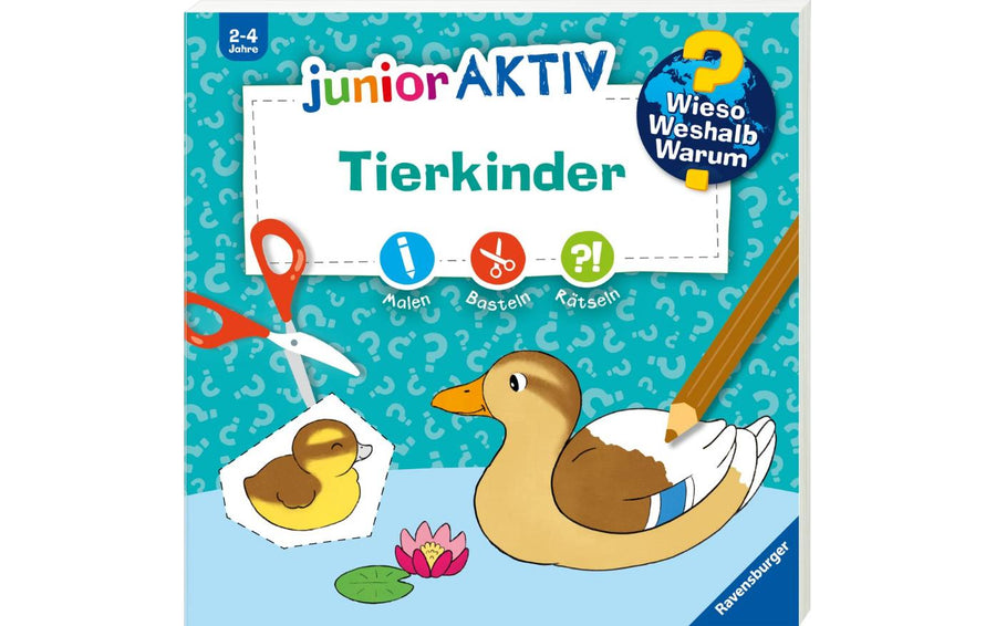 Ravensburger Kinder-Sachbuch WWW junior AKTIV: Tierkinder